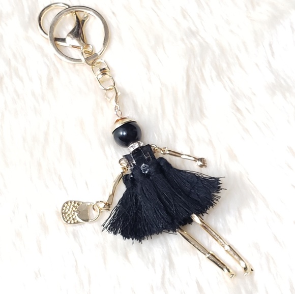 ⤵⤵New Tassel Cute Doll Handbag Keychain Keycharm - Picture 3 of 3